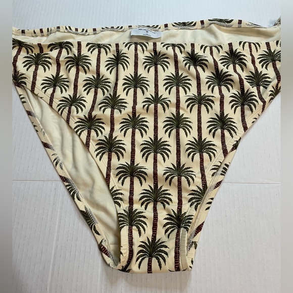 Women’s Augabendita Low Rise Extra Cheeky Bikini Bottoms Palm Trees - Picture 2 of 7